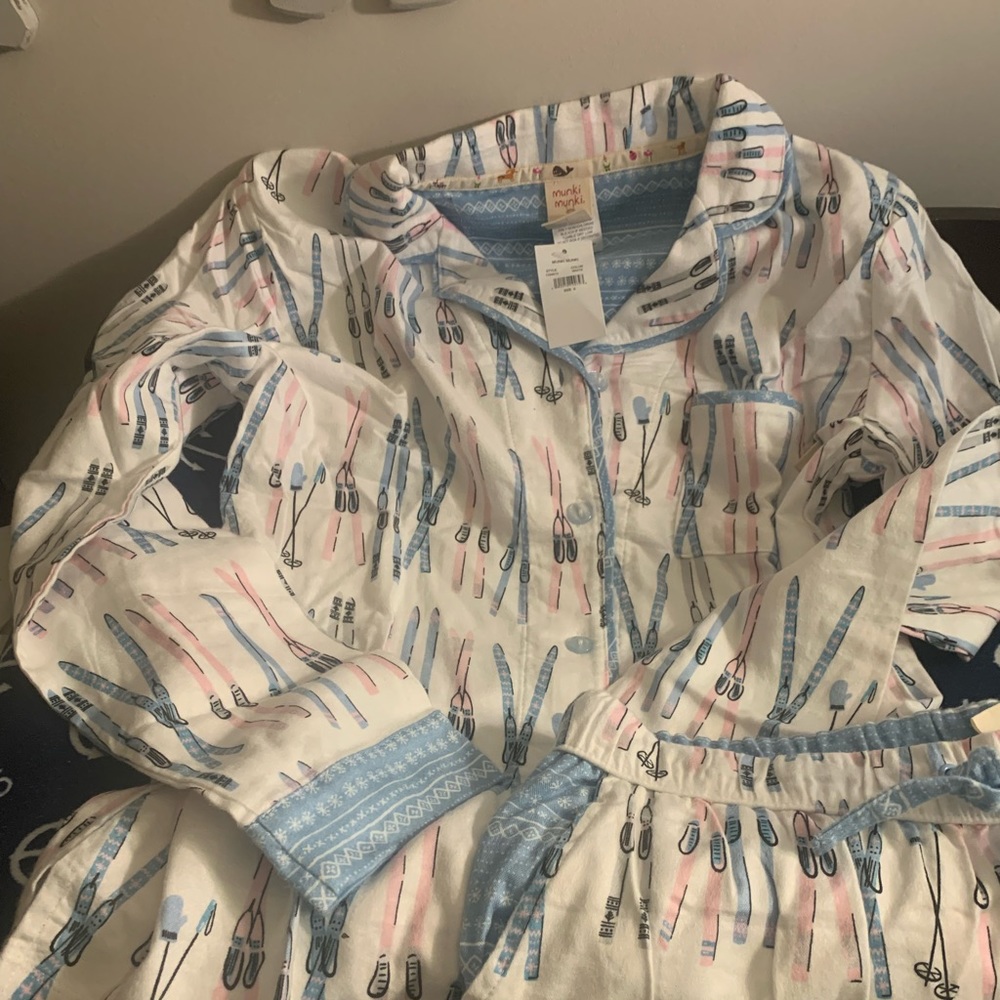Munki Flannel Ski print PJS